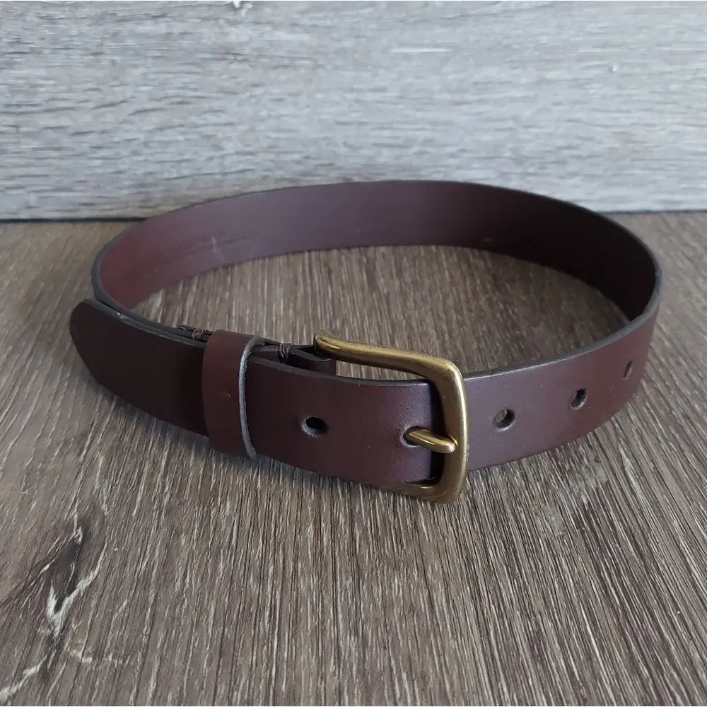 Gap Kids Brown Bonded Leather Belt Small